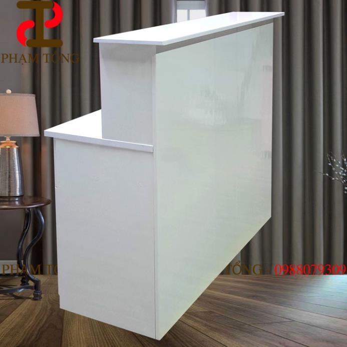 Quầy thu ngân Mini màu trắng nhỏ xinh Miễn phí giao hàng