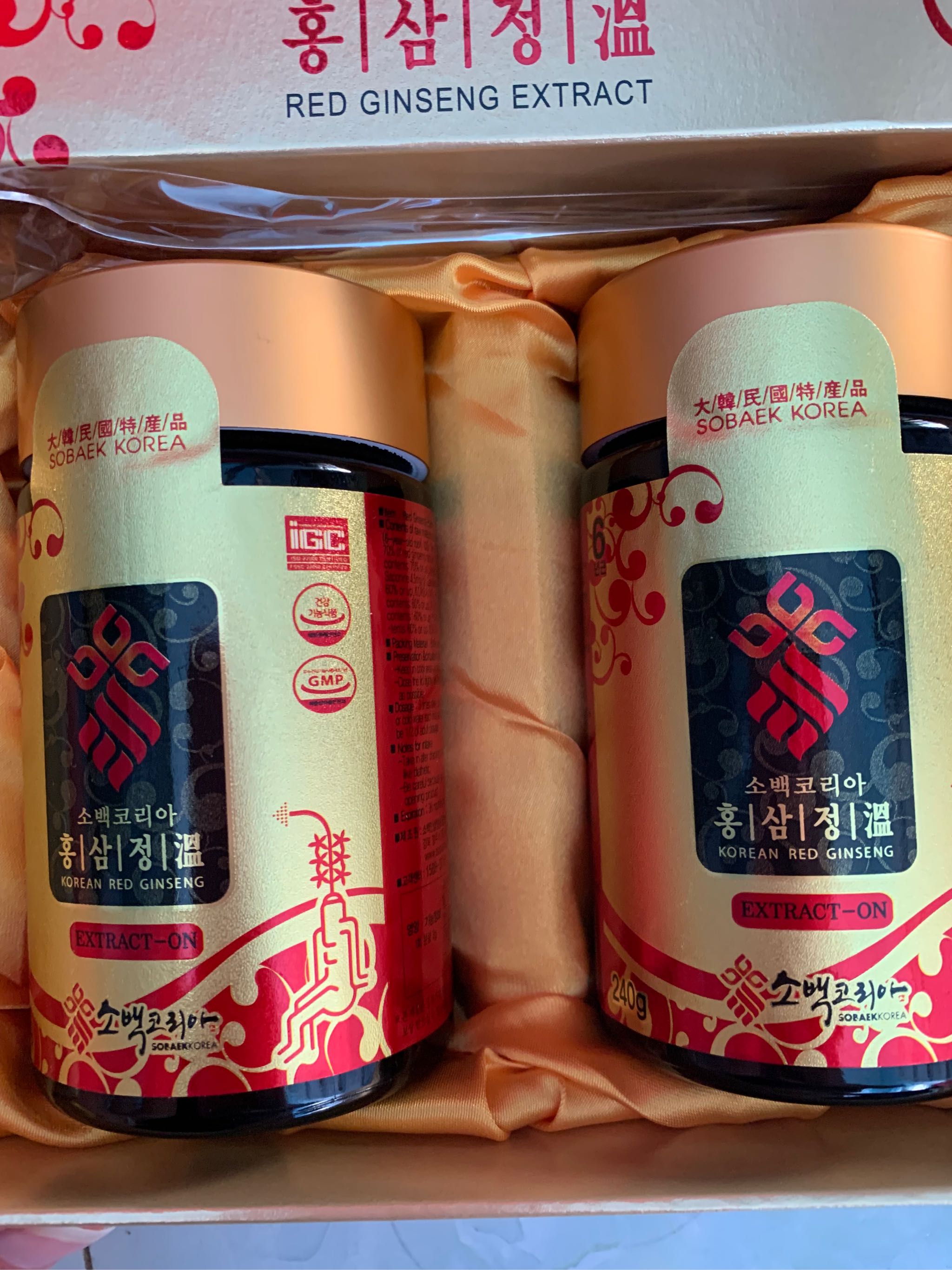 Cao hồng sâm hàn quốc sobaek 480g, bồi bổ sức khỏe, cao hồng sâm hàn quốc, cao sâm. mỹ anh nhi shop