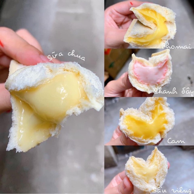 30 cái Bánh sữa chua Đài Loan horsh phô mai cam chanh sầu riêng