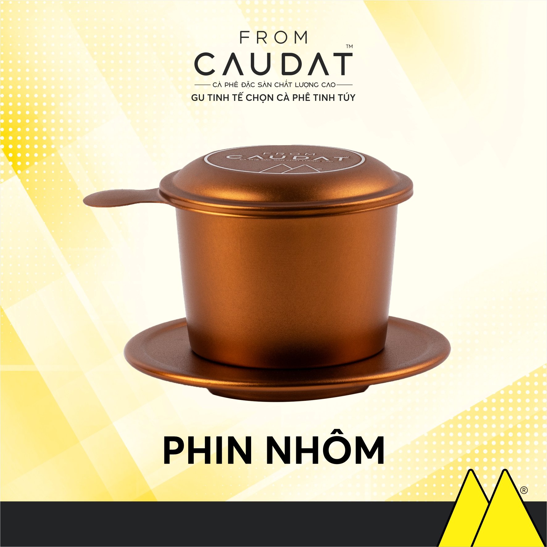 Phin nhôm cao cấp thương hiệu From Cầu Đất
