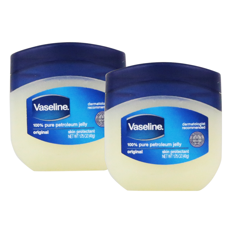 Set 2 hũ - Vaseline dưỡng Môi da giữ ẩm, chống khô nẻ 49g