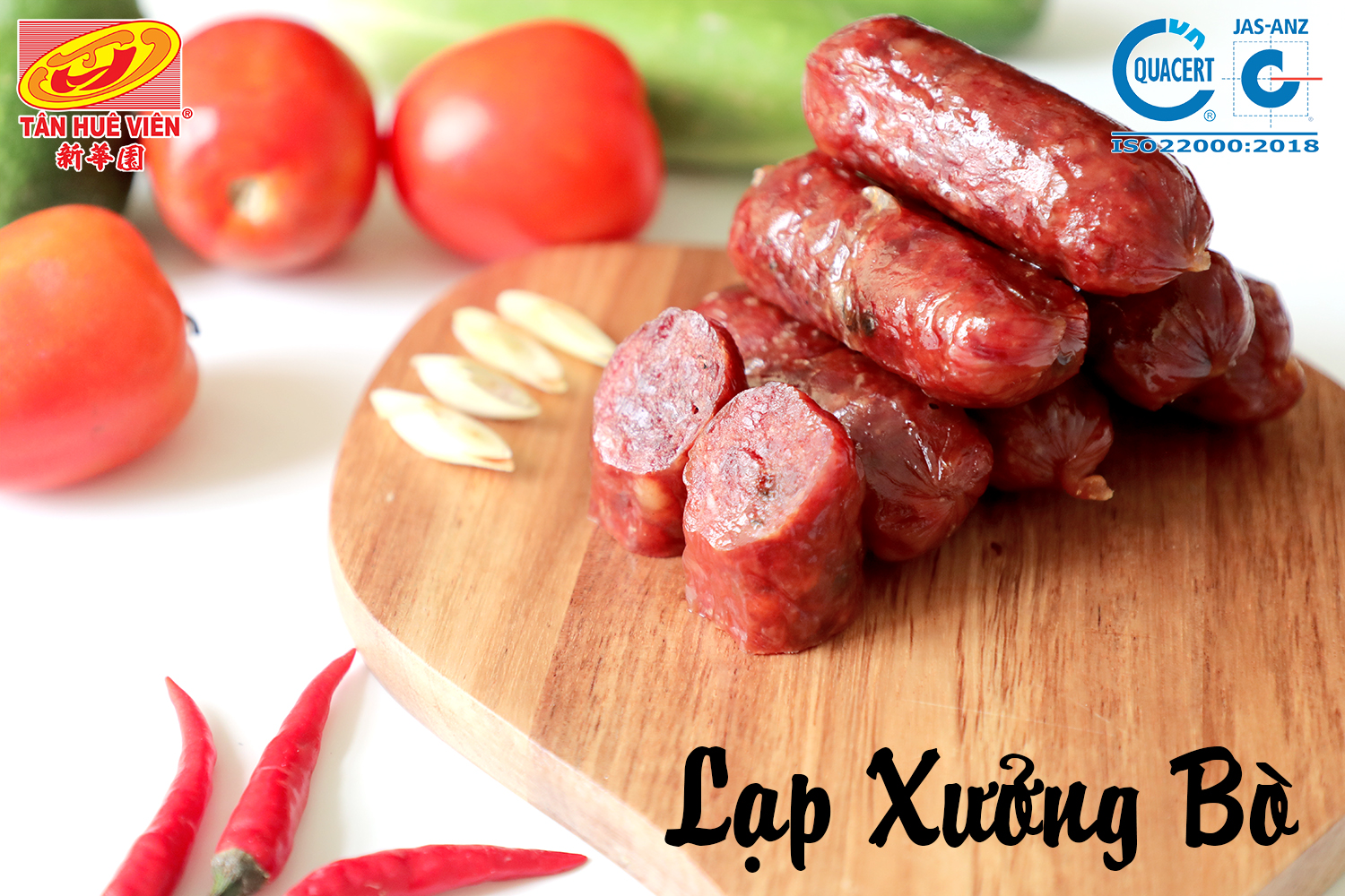 Lạp xưởng bò Tân Huê Viên