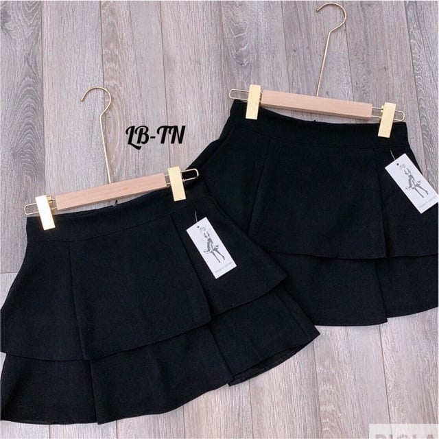 Chân váy xoè 2 tầng (Quần giả váy) chất bao đẹp