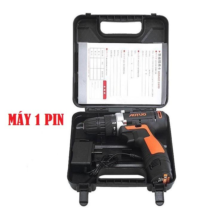 Máy khoan 1 pin-máy khoan 2pin-máy khoan tặng bộ tô vít-máy khoan tặng bộ 13 múi khoan-máy khoan tặng đầu chuyển hướng - dxcfrt67