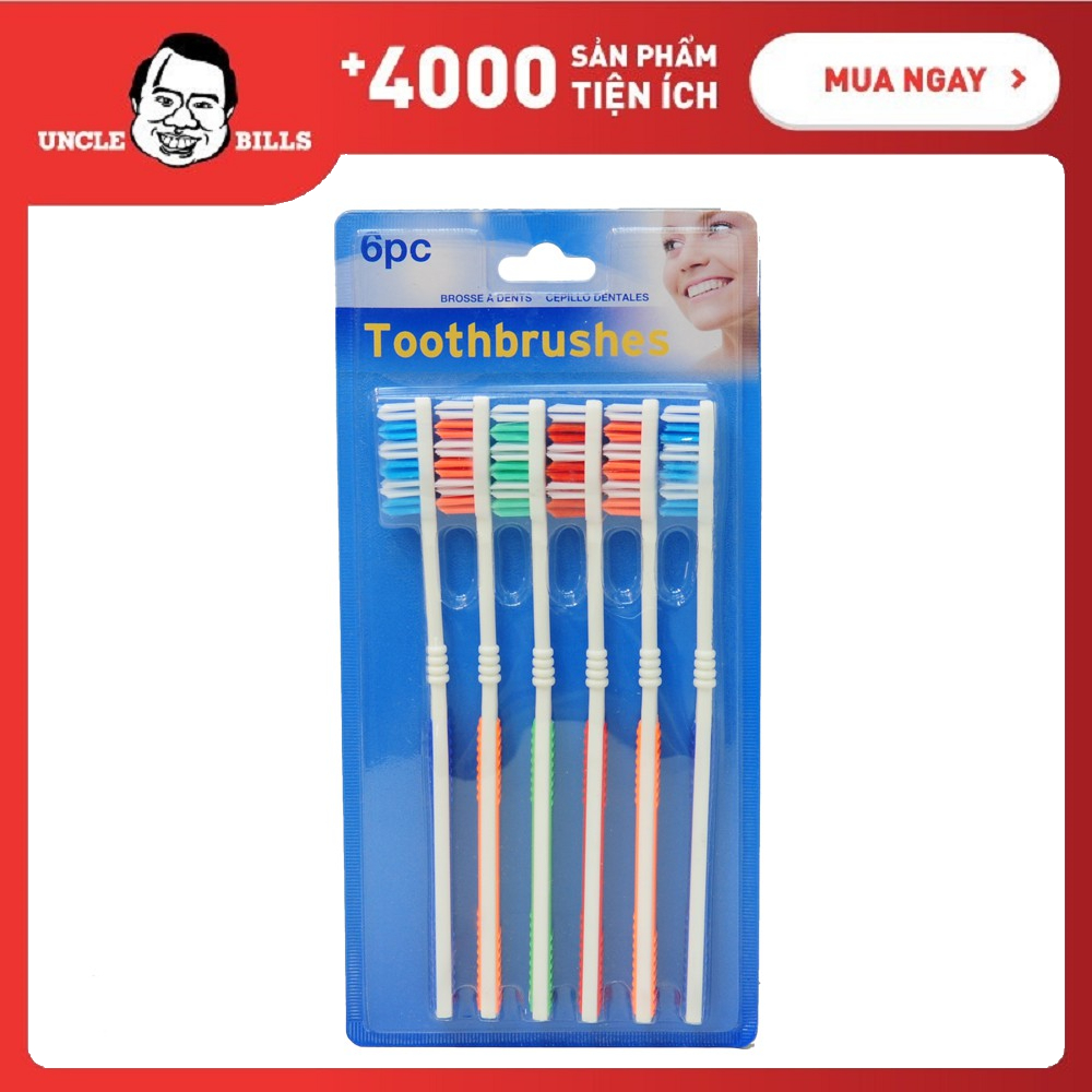 Bộ 6 bàn chải đánh răng ubl at0002