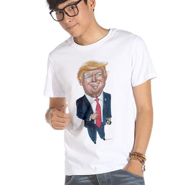 Áo Thun Hin Hình Donald trump Kute Chibi