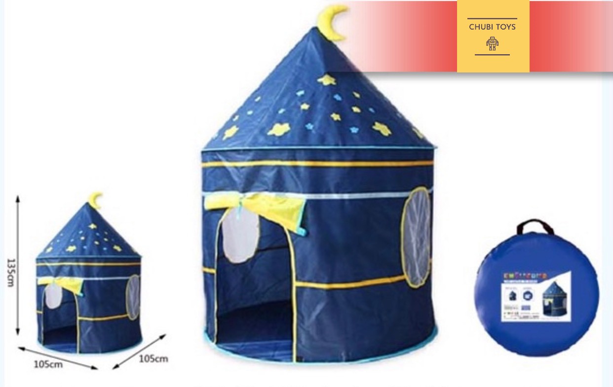 Lều cắm trại tại nhà tiện dụng gồm bao đựng và khung dựng - Đồ chơi trẻ em dành cho bé tại nhà