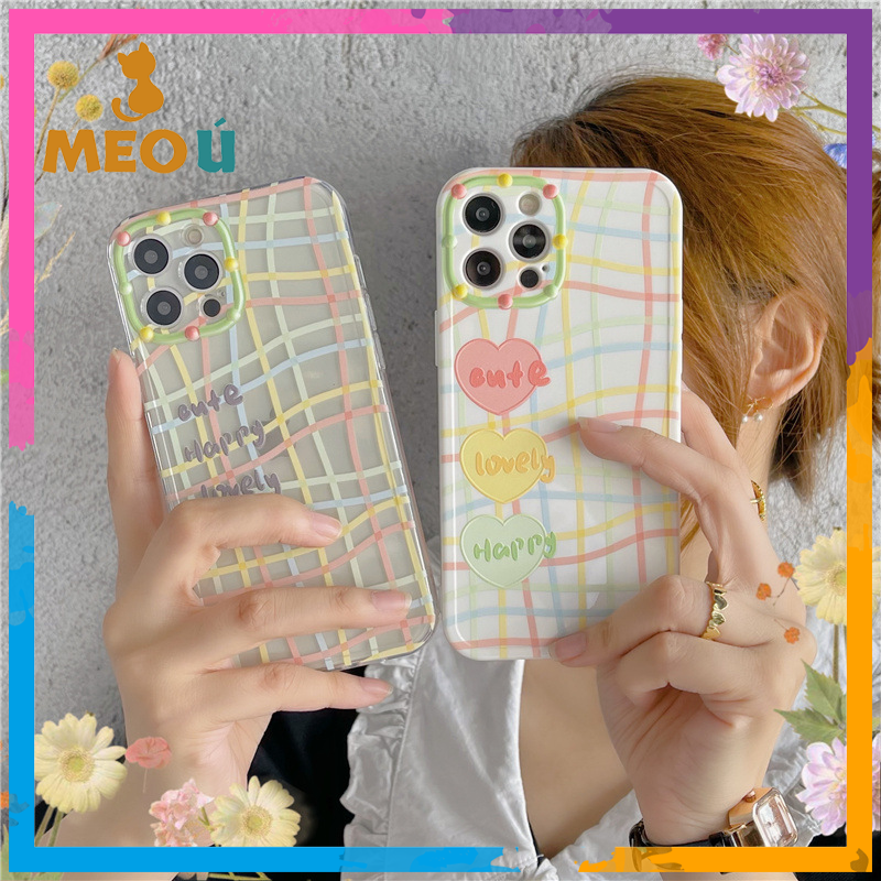 Ốp iPhone Sọc Caro iPhone 12 Pro Max/12/12 Pro/7Plus/8Plus/X/Xs Max/11/11 Pro Max - ốp iphone