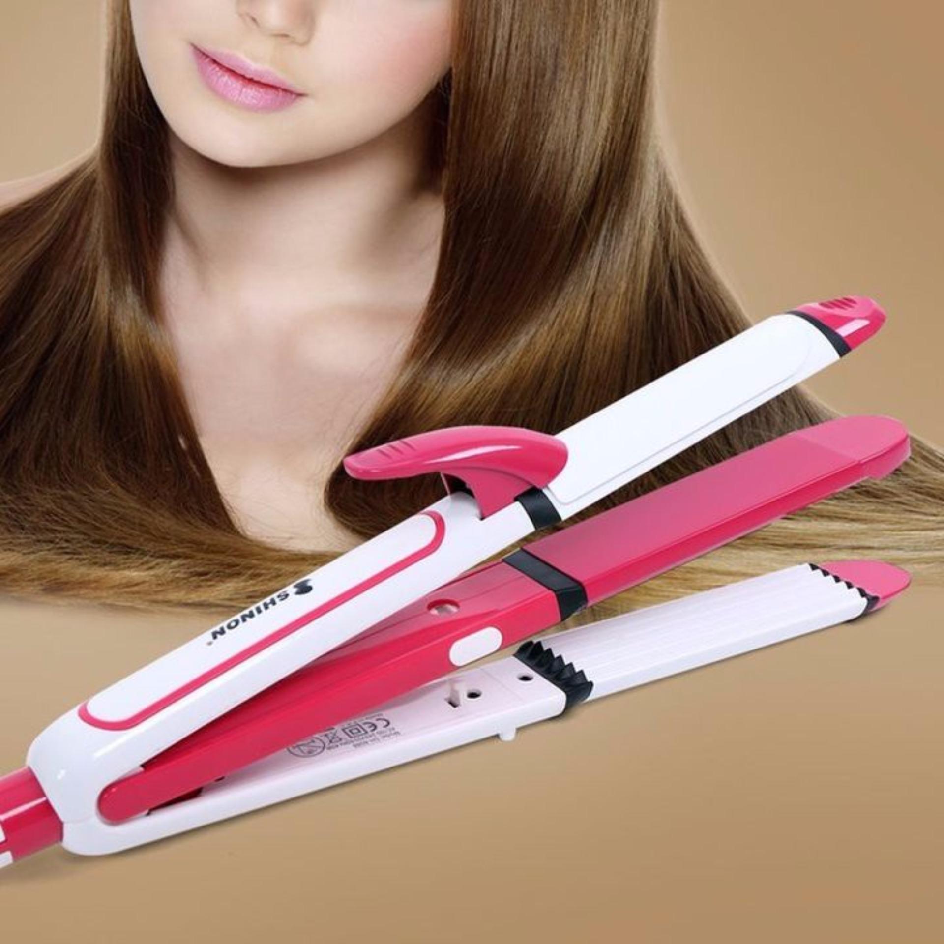 Máy làm tóc đa năng uốn duỗi bấm tóc 3 trong 1 shinon/nova 8005/8805