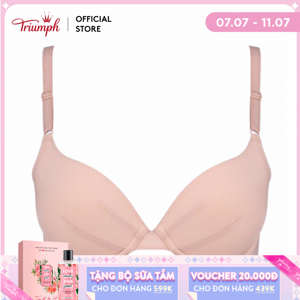 [Voucher 20K + Quà Sữa tắm cho đơn 699K từ 7.7-11.7] Áo ngực Triumph nâng ngực kèm mút rời có gọng Maximizer 280 WHU