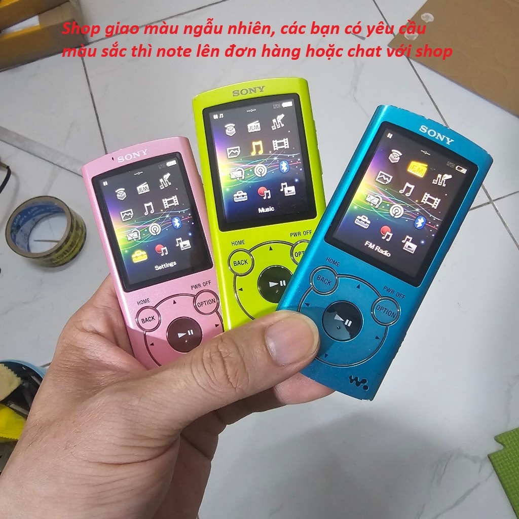 Máy nghe nhạc sony hàng chính hãng cũ bh 1 tháng