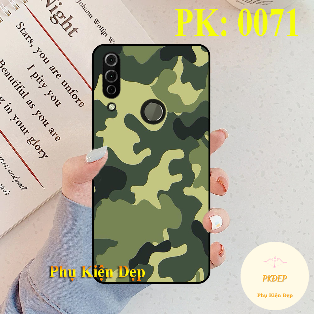 [HCM]Ốp lưng Vsmart Joy 3 dẻo đen  in hình rằn ri Camo