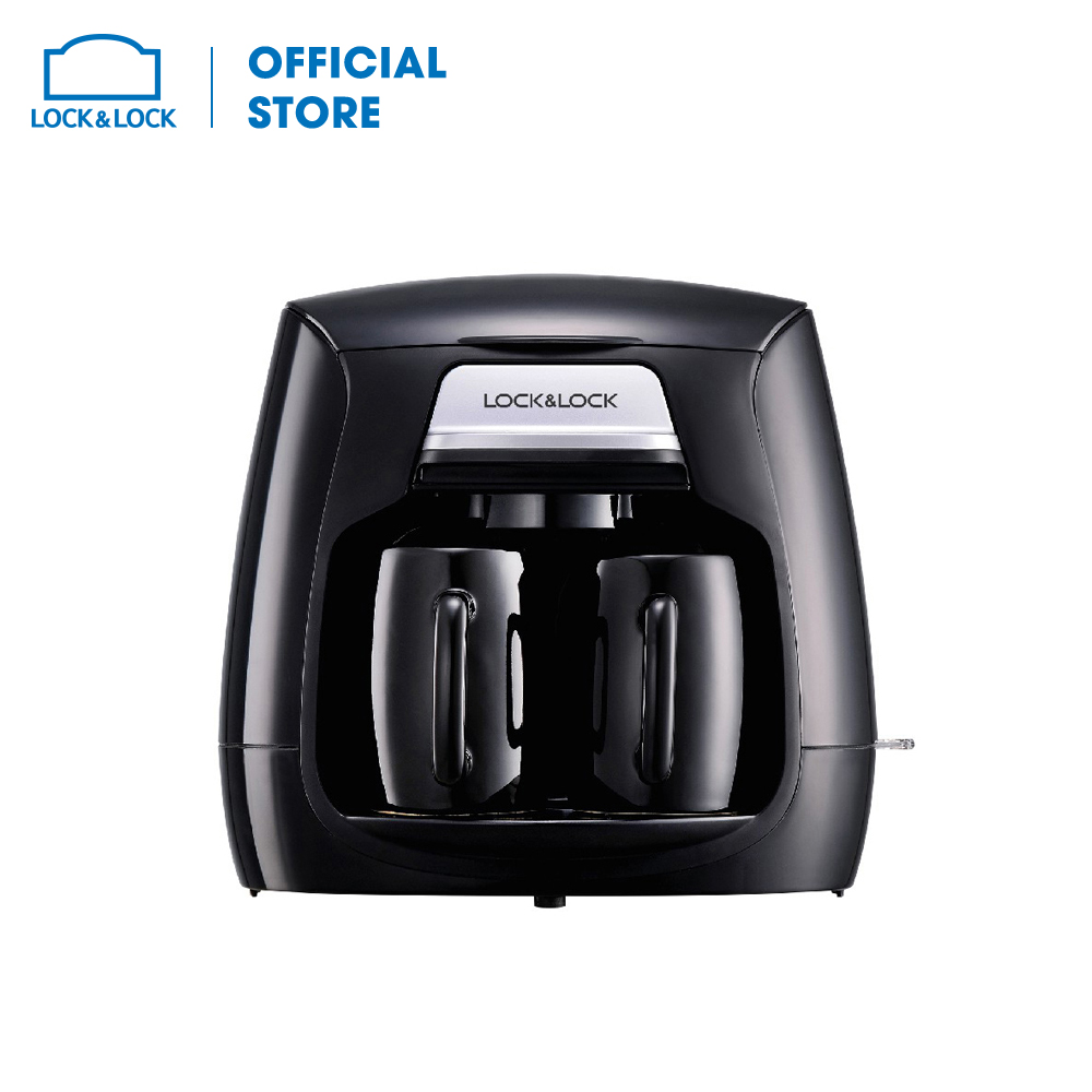 Máy pha cà phê lock&lock elcm-202 - đen