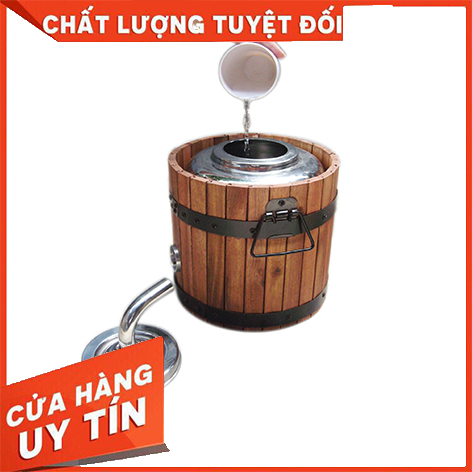 Ấm xông hơi Inox 6L Xạ Hương ( 220v-110v ) - Tặng 1 gói lá xông khô