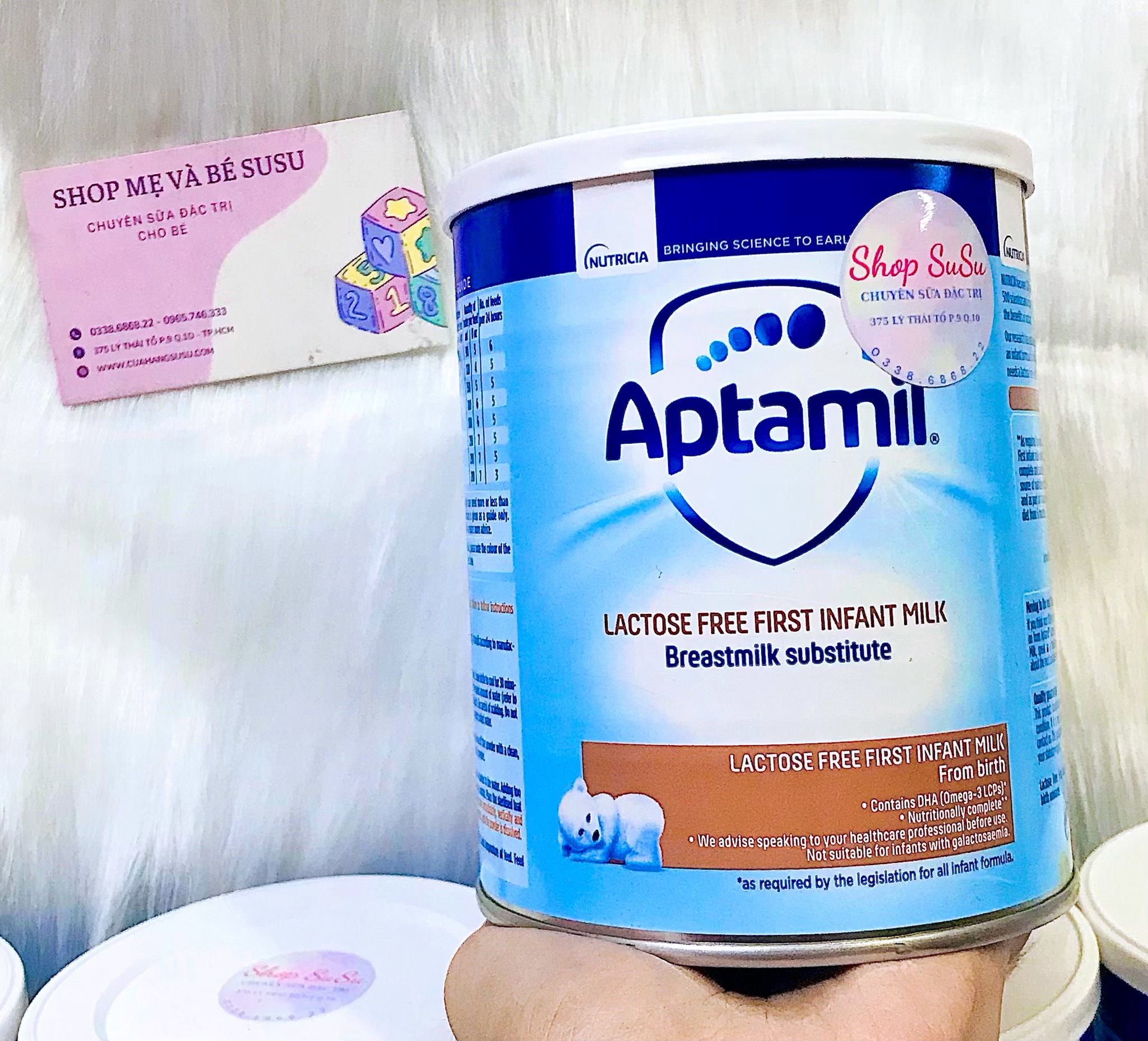 Sữa Aptamil Lactose Free dành cho bé bất dung nạp 400g