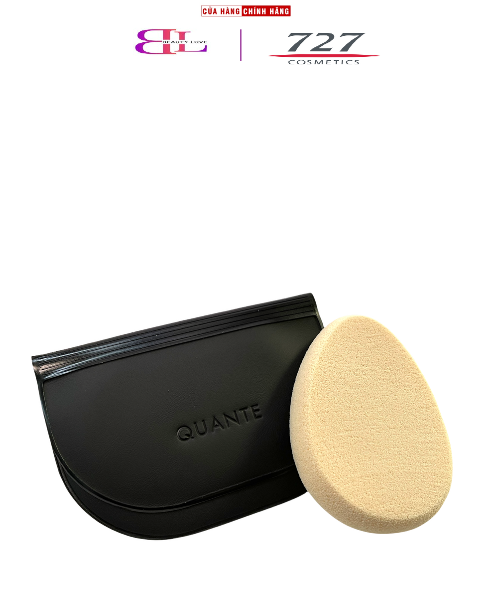 Bống phấn, mút phấn trang điểm giọt nước độ dẻo và mềm cao Nhật 727 Make up Sponge QT