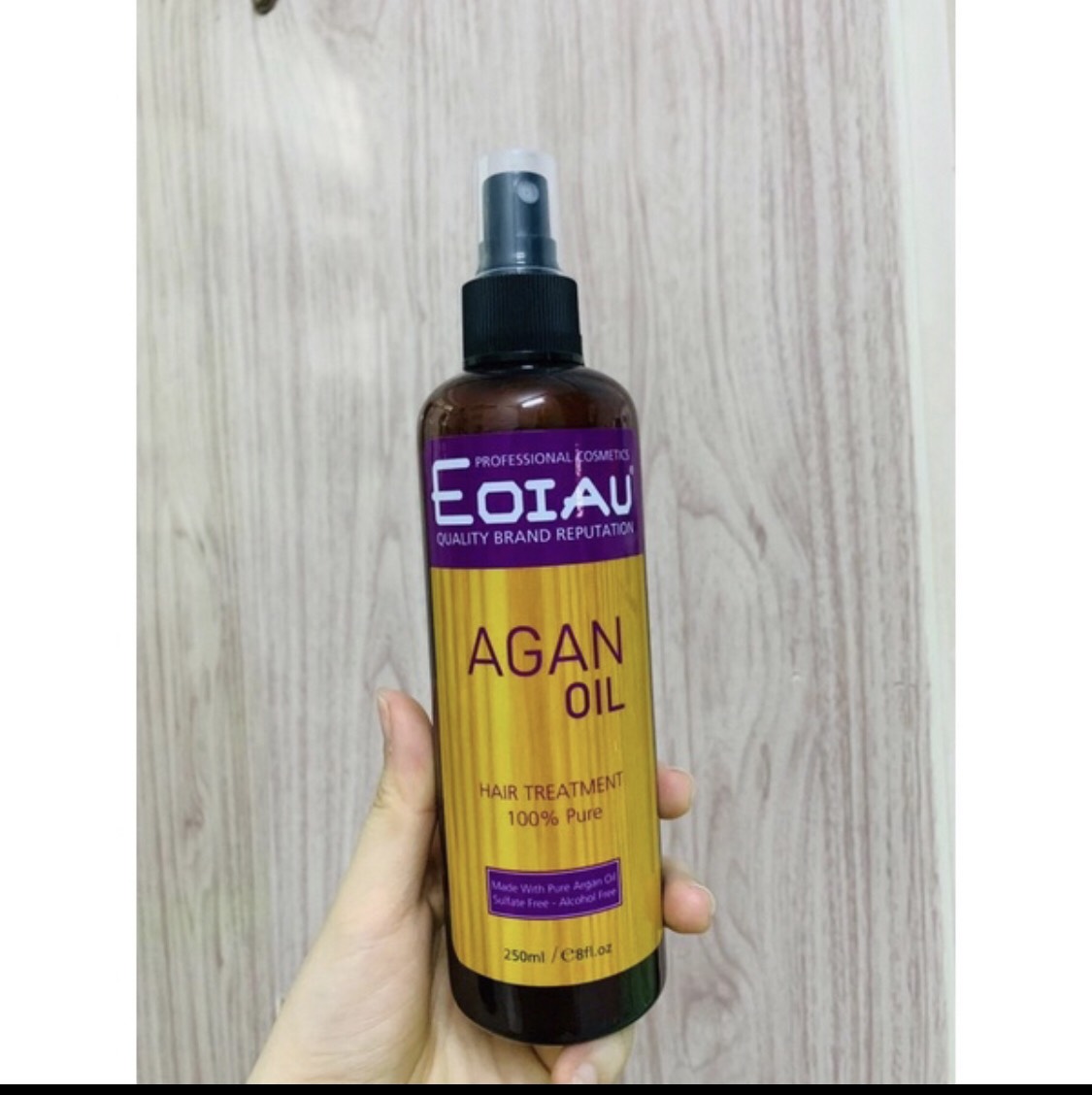 Xịt Dưỡng, Phục Hồi Tóc EOIAU 250ml, Xịt Dưỡng PH 2 Lớp