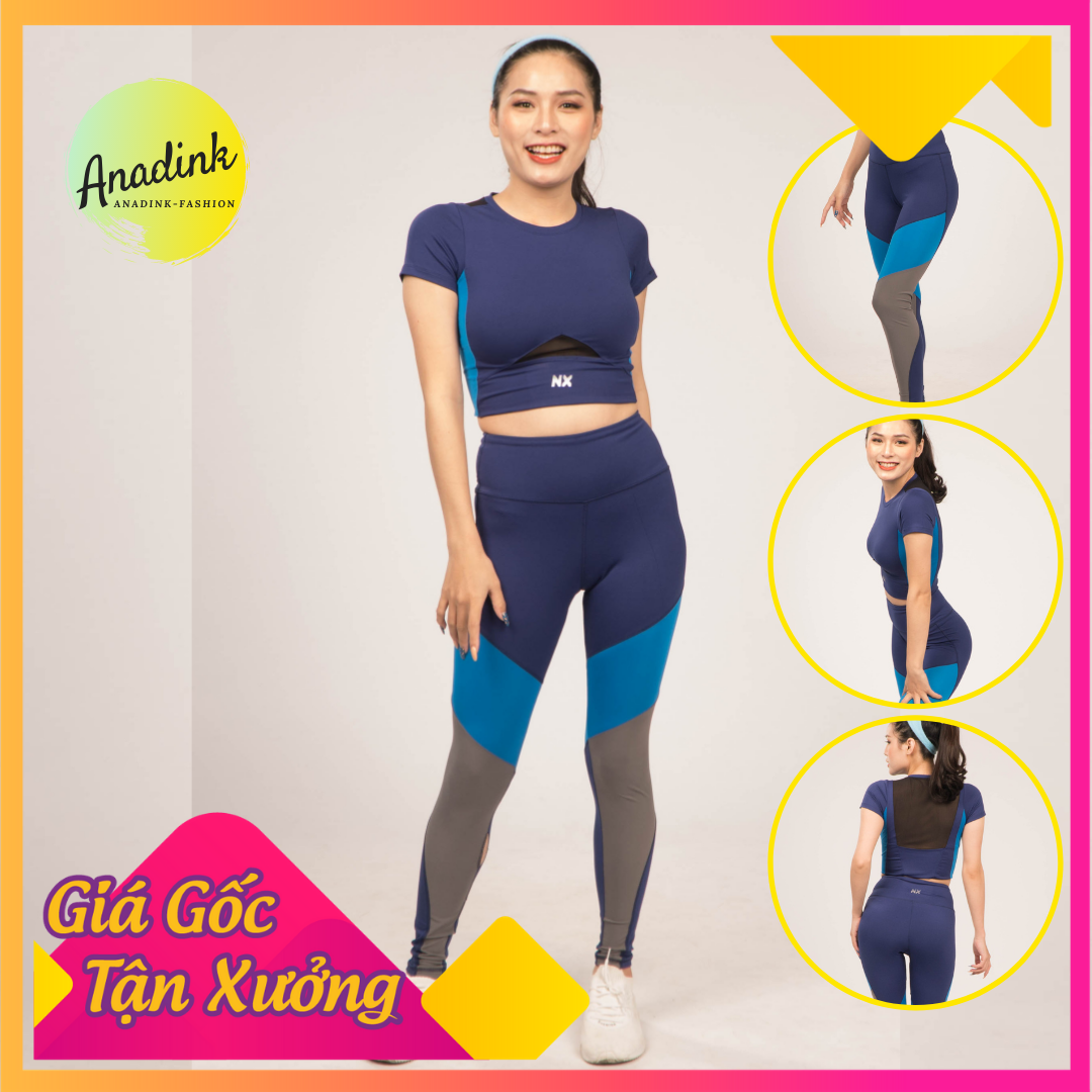 [HCM]Bộ Đồ Tập GYM YOGA Bra Aroebic Thể Thao Có Mút Ngực Cực Co Giãn Cực Thấm Hút