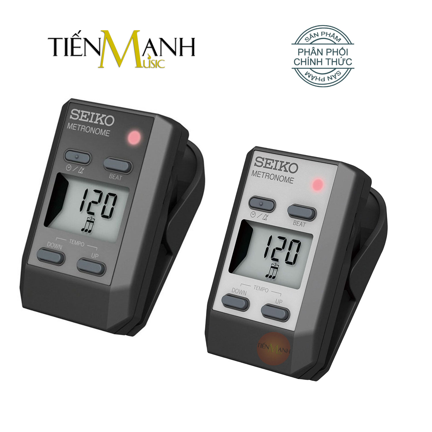 Máy đập nhịp điện tử seiko dm51 - metronome dùng cho học nhạc cụ, piano, organ, violin, sáo, kèn đếm, gõ, đánh
