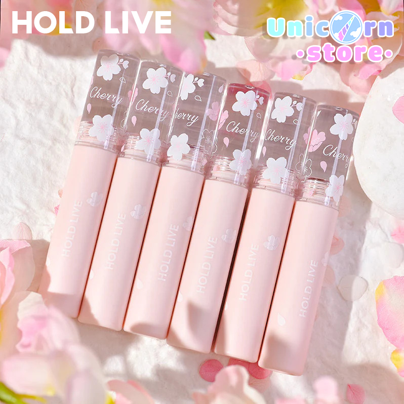 Son Kem Lì Hoa Anh Đào Hold Live Flower Sakura Velvet Matte Lip Glaze 3g HL543
