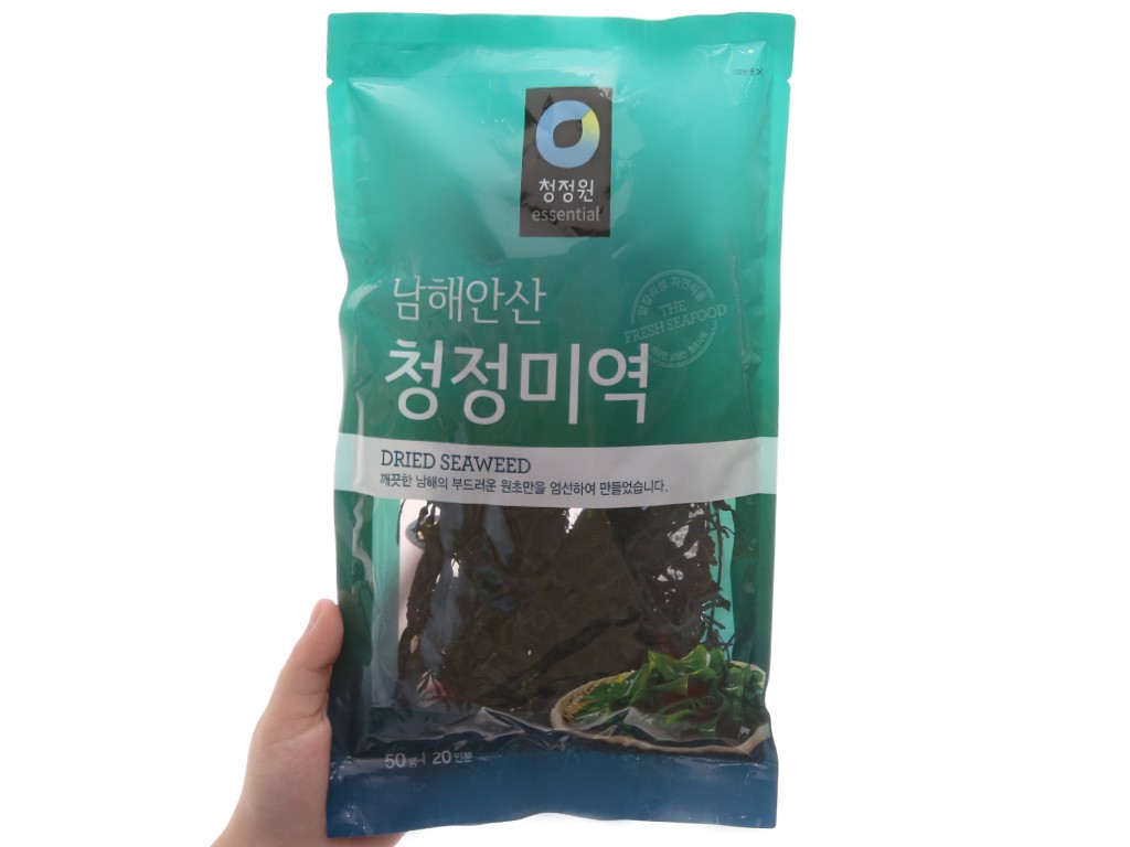 Rong biển khô nấu canh daesang