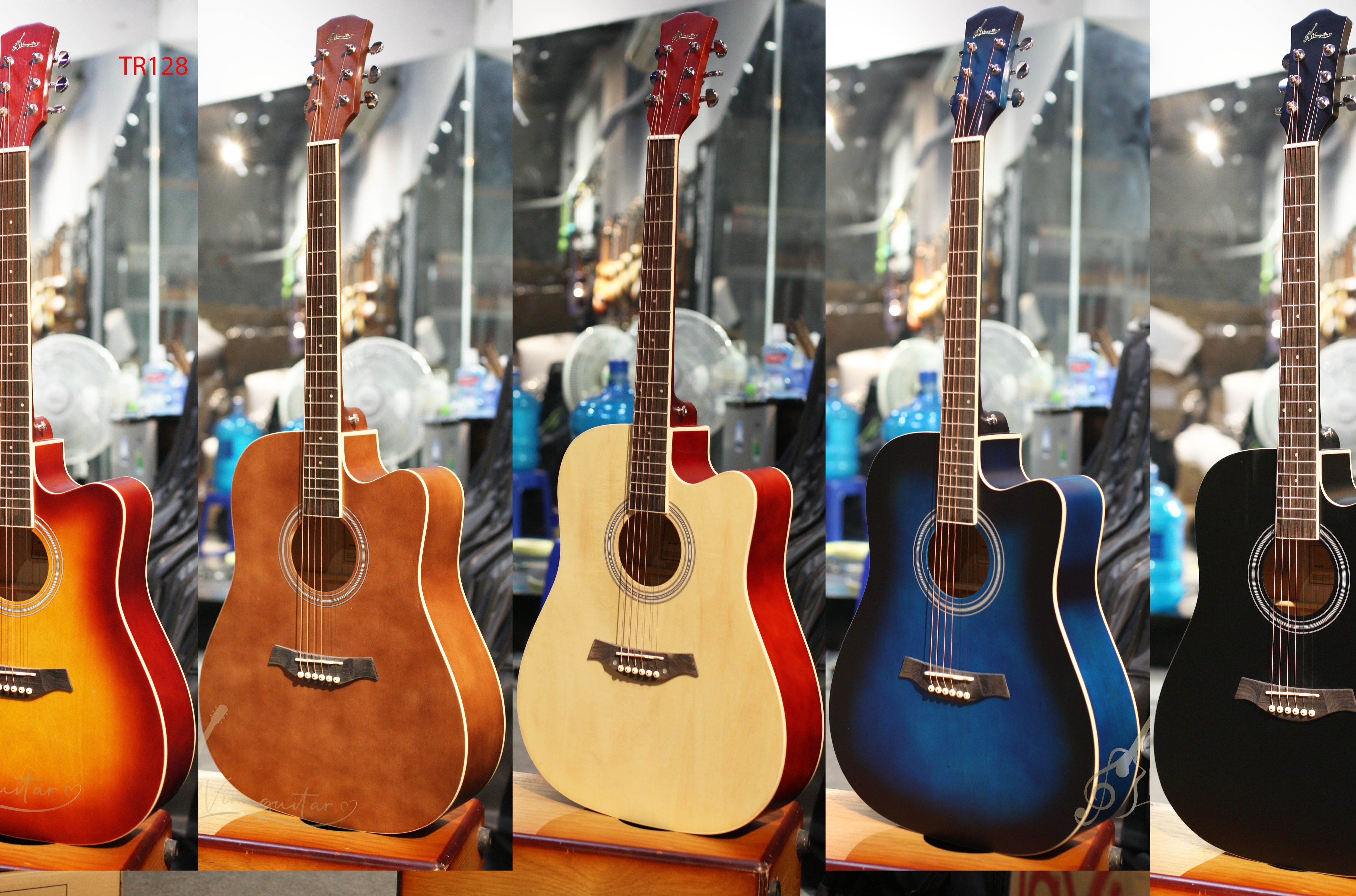 Đàn guitar acoustic vg-tr128 - vinaguitar phân phối chính hãng