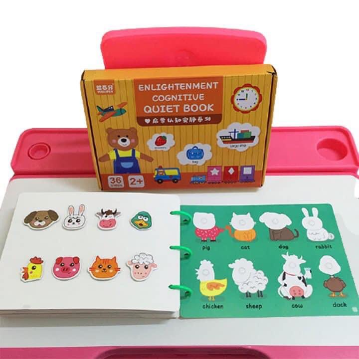 SD001- Combo Sách Bóc Dán 17 Chủ Đề- Đồ Chơi Giáo Dục Sớm Thông Minh Cho Bé, Bảng Bận Rộn, Quiet Book, Busy Board, Bóc Dán Cho Bé 2-6 Tuổi