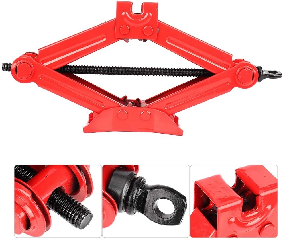 Kích Lốp Ô Tô - Con Đội Chữ A Nâng Gầm Thay Lốp Sửa Chữa Xe Hơi Ô Tô 1 Tấn, 0.8 Tấn