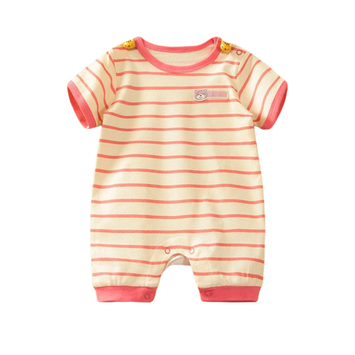 combo 5 Body đùi bé gái cotton Thái Lan bé 3 tháng - 2 tuổi( Màu ngẫu nhiên ) - áo liền quần, body suit, sleep suit, body ngắn tay
