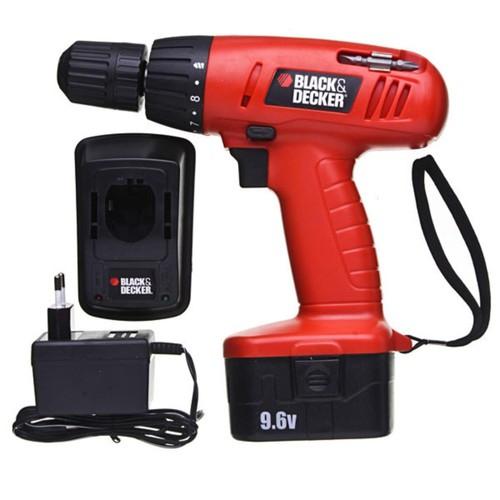 9.6v máy khoan pin black and decker cd961 model cũ