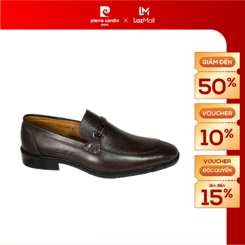 Giày tây nam công sở Pierre Cardin chất liệu da bò nhập khẩu cao cấp, đế cao su chống trơn trượt, bảo hành da 12 tháng PCMFWL 783