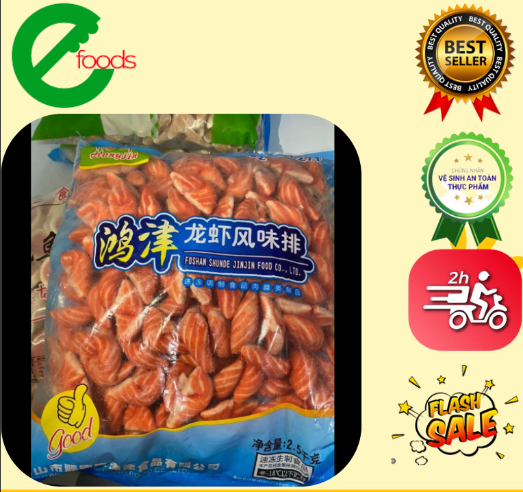 Viên sò điệp ốc đỏ nội địa trung chiên thả lẩu ăn vặt siêu ngon 250g- 500g
