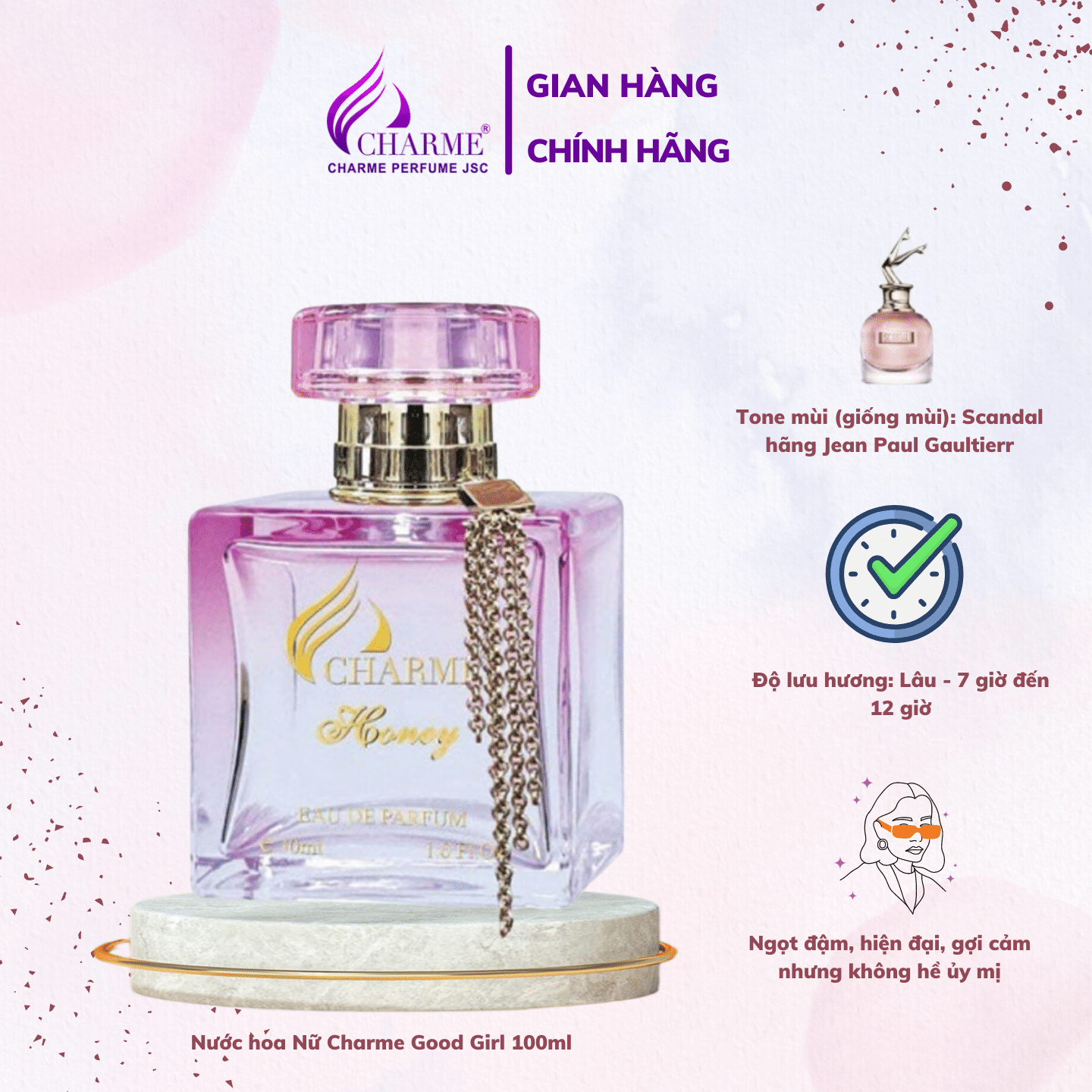 Nước hoa Nữ Charme Honey 35ml