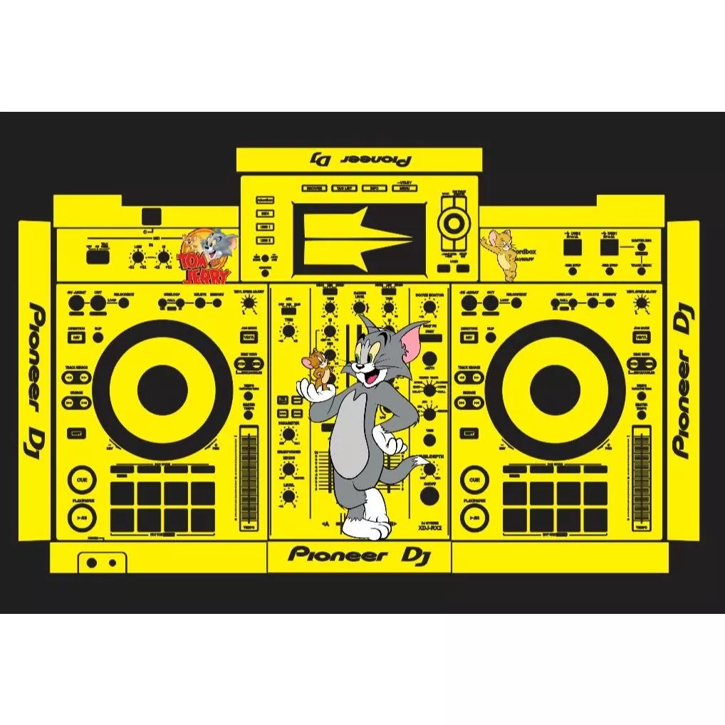 [ Hỏa Tốc ] Skin Dán Bàn DJ (Tom vs Jerry) ( XDJ RR / RX / RX2 / RX3 / XZ , DDJ - SB / RB /200/400)