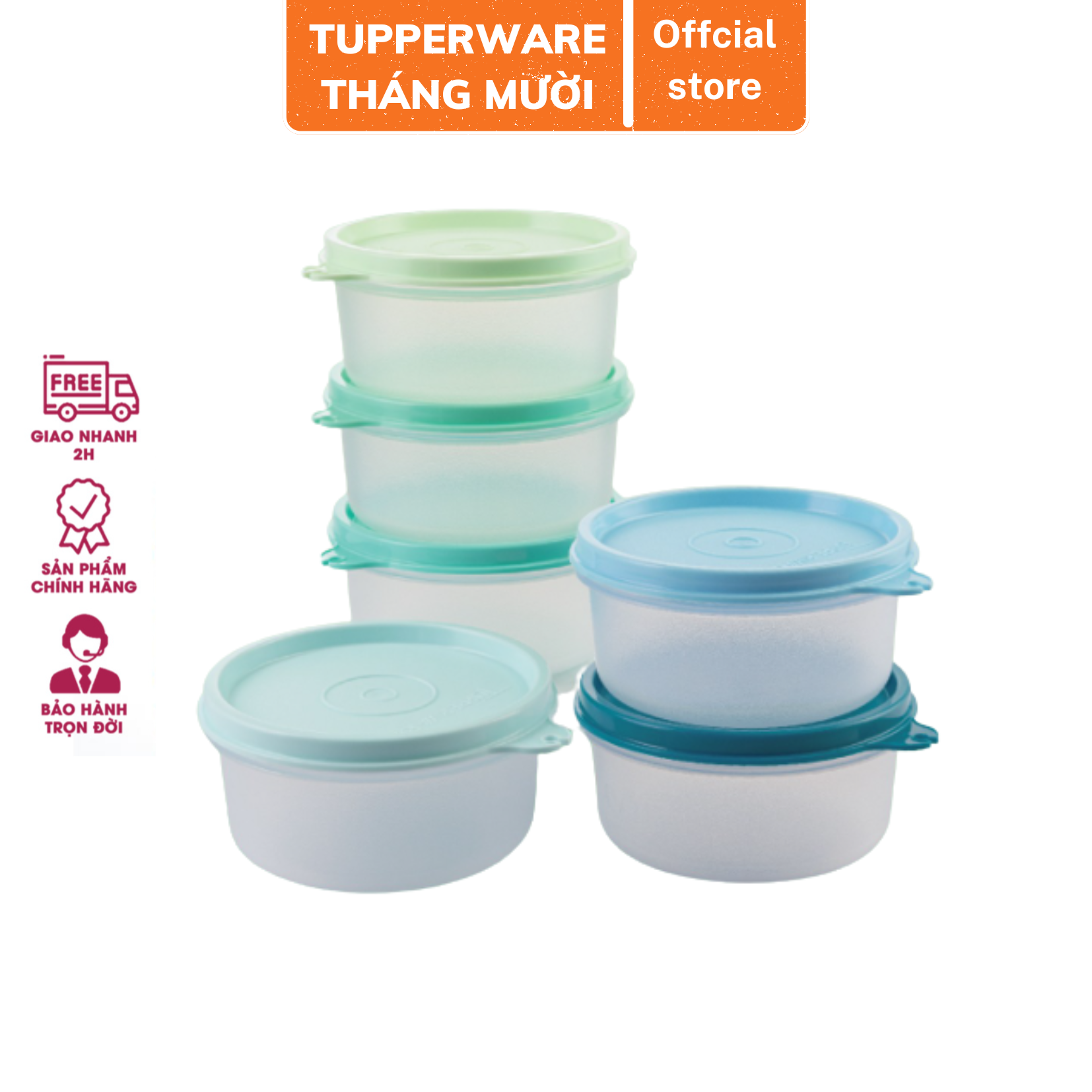 Bộ hộp Bảo quản thực phẩm Small Server Tupperware