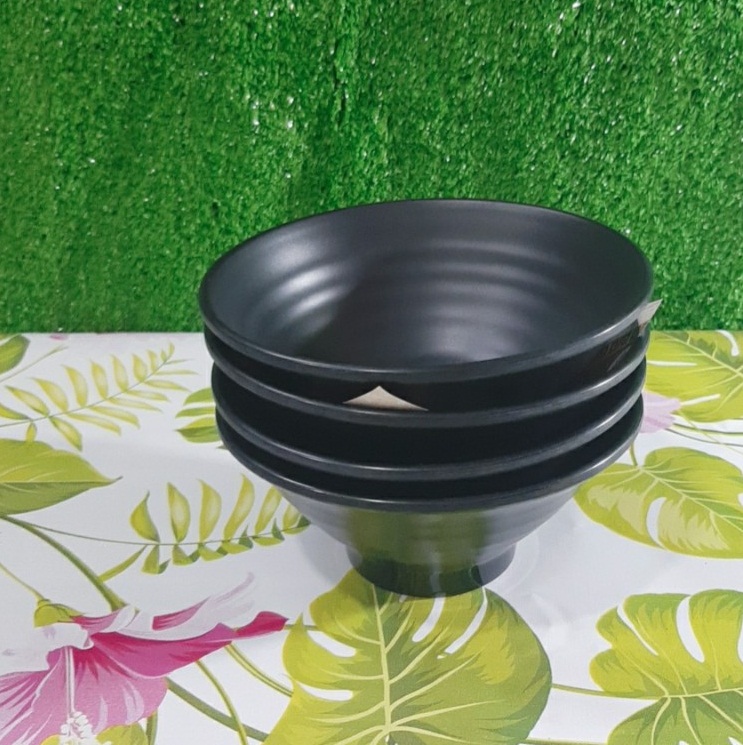 [HCM]Tô nhựa melamine X161718 màu nhám đen nhà hàng sang trọng - Cao Cấp