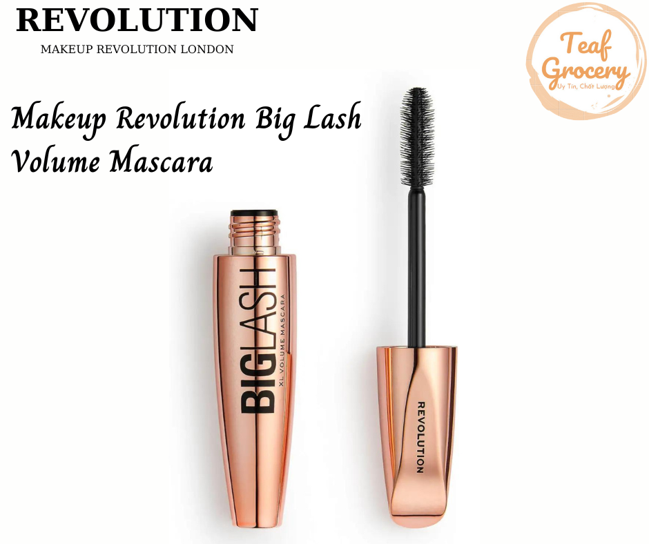 Mascara làm dày mi tối ưu - Makeup Revolution Big Lash Volume Mascara