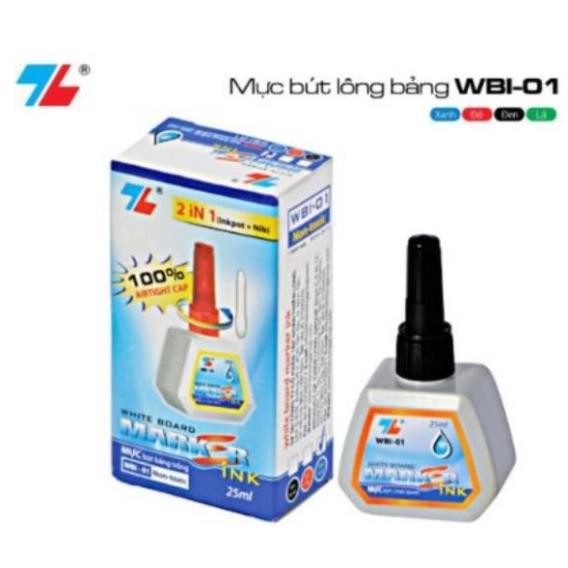 Mực bơm bút lông viết bảng tl wbi-01