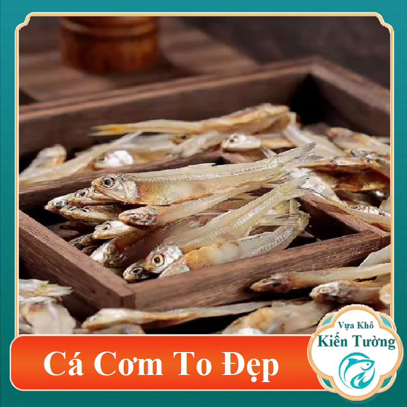 1KG Cá Cơm Khô Cao Cấp- Nguyên Liệu Tự Nhiên Không Phụ Gia-Vựa Khô Kiến Tường
