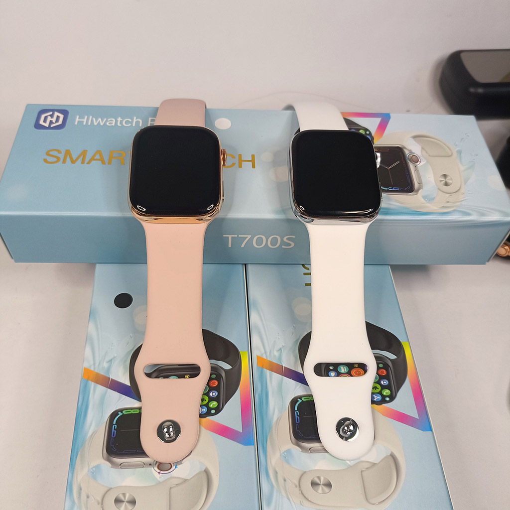 🎁 Series7 - Viền Thép 🎁 Đồng Hồ Đeo Tay Dành Cho Nam Nữ T700s - Đồng Hồ Thông Minh Thế Hệ Mới - Màn Hình Tràn Viền - Viền Bằng Thép - Kháng Nước IP67 - Bảo Hành 1 Năm