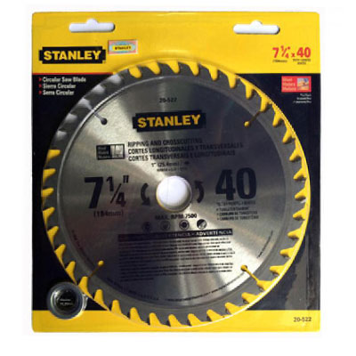 Lưỡi cưa gỗ 8 1/4"x1"x 40 t 20-524 stanley 20-524