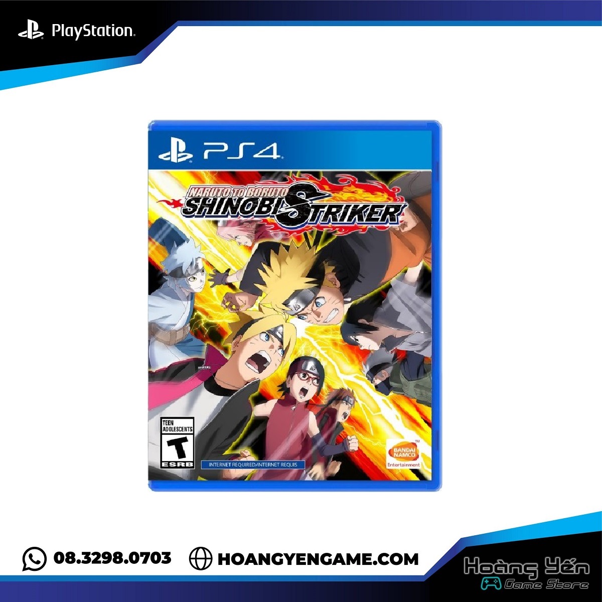 [HCM]Đĩa game Naruto To Boruto Shinobi Striker PS4