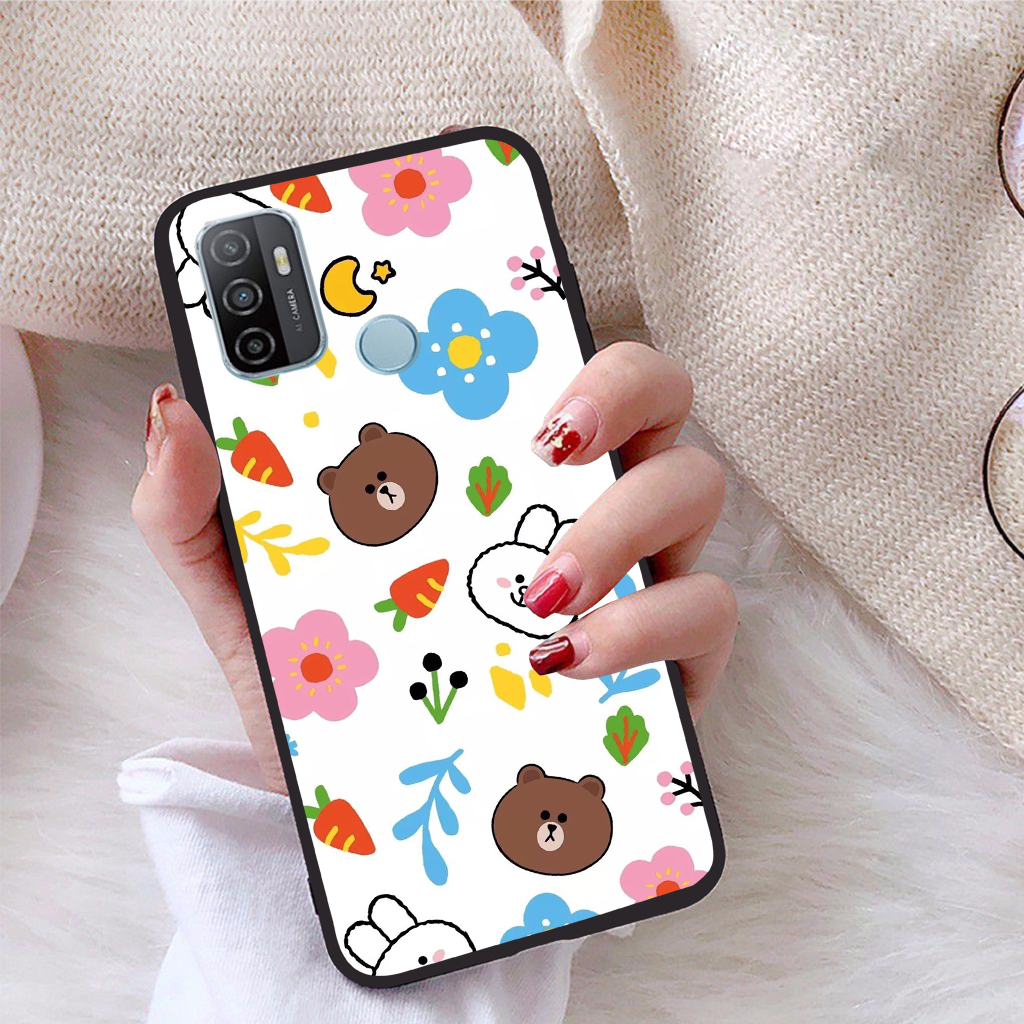 Ốp lưng oppo a53 viền dẻo tpu bst phong cách trẻ trung