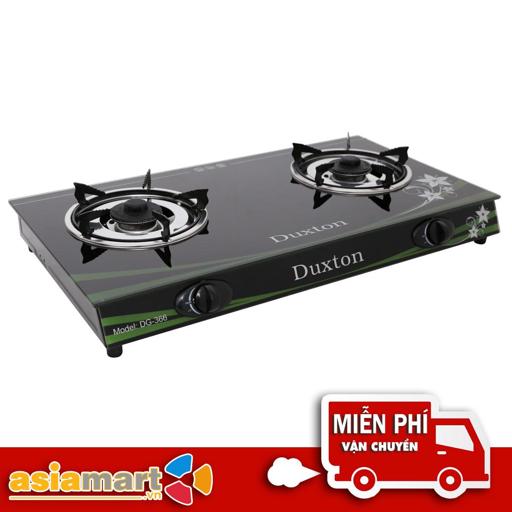 Bếp gas đôi mặt kính duxton dg-366