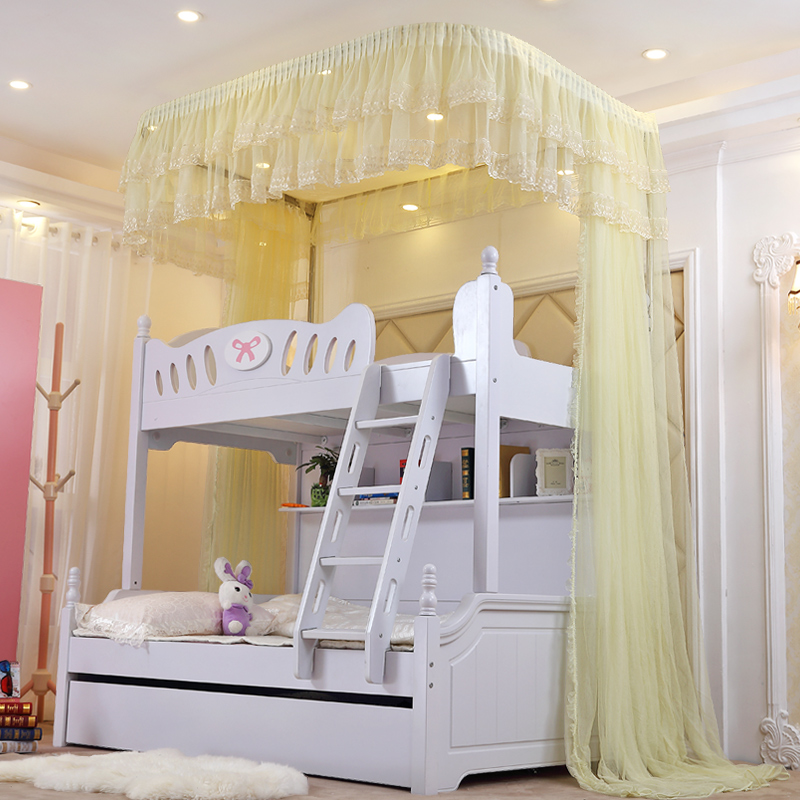 Mùng ( màn ) khung không khoan tường EASY DREAM kích thước 1.2 X 2m  dành cho giường tầng trẻ em