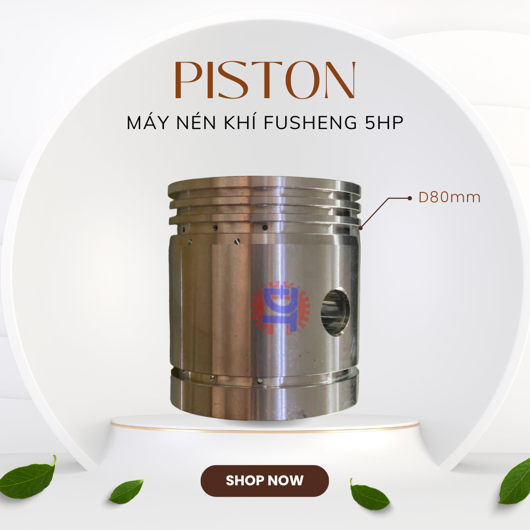 Piston Máy Nén Khí Fusheng 5HP phi 80mm