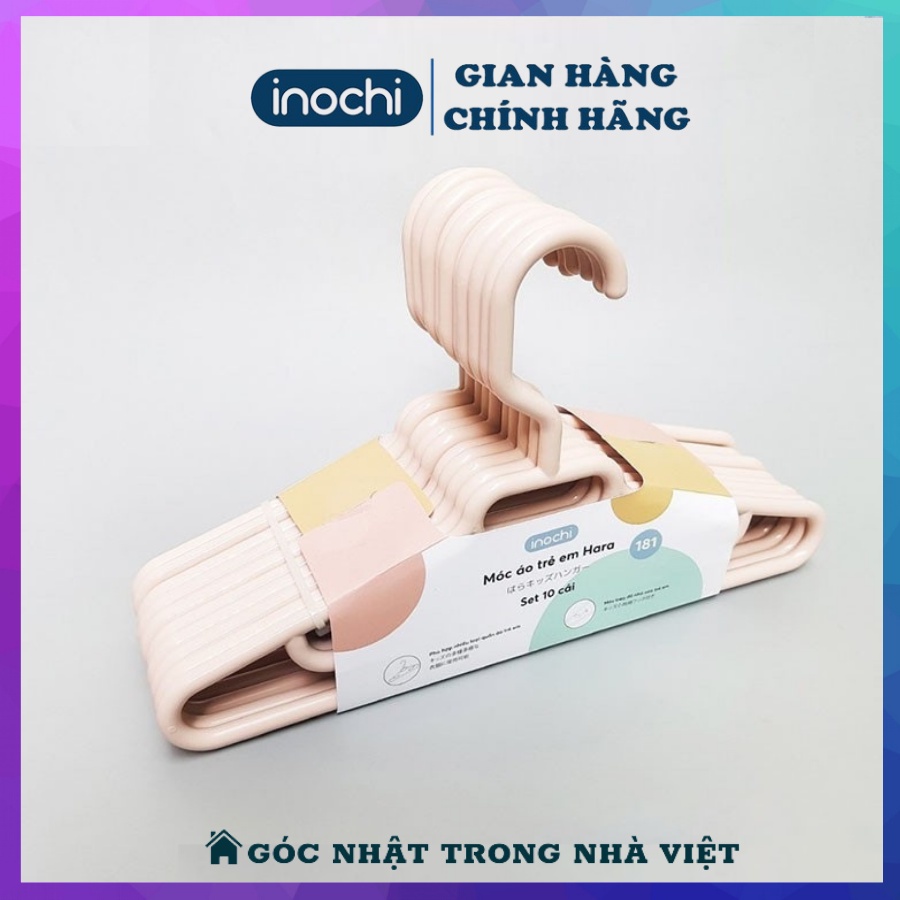 (sét 10) Móc Quần Áo Trẻ Em Treo Đồ Cho Bé Tiện Dụng Hara 181 Bền Đẹp