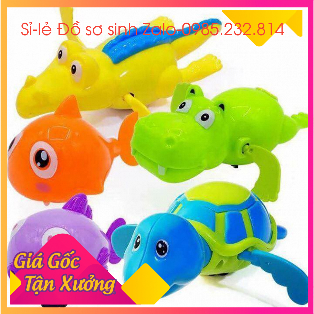 Thú đồ chơi thả chậu tắm cho bé