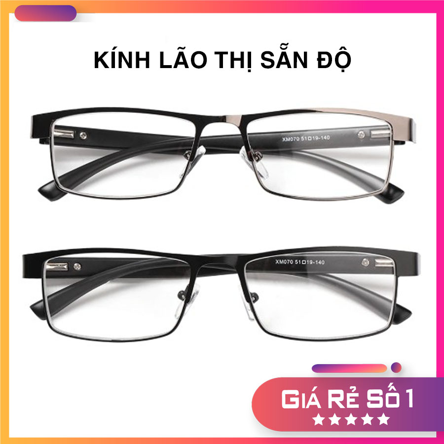 Kính lão thị viễn thị trung niên sẵn độ cao cấp