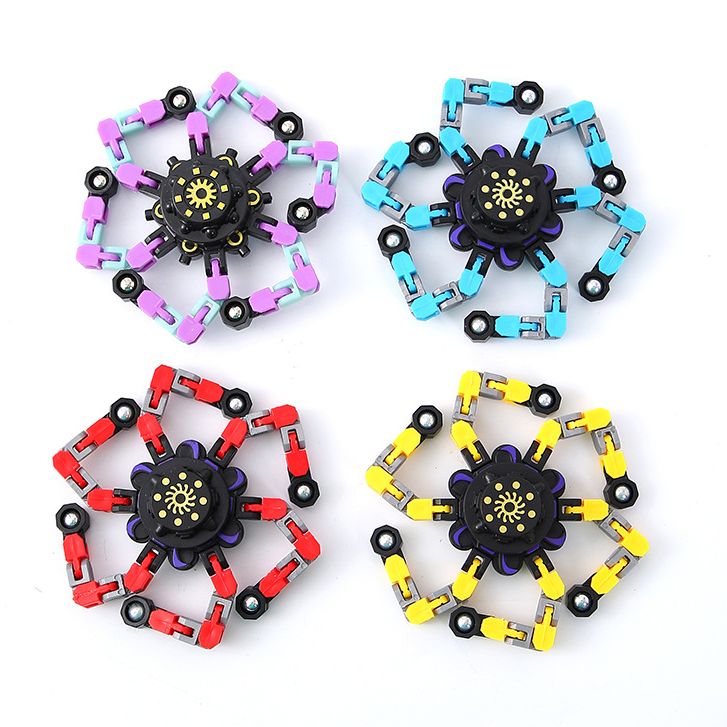 (SPINNER ROBOT) COMBO 3 ĐỒ CHƠI CON QUAY SPINNER ROBOT BIẾN HÌNH THÔNG MINH TỪ (KO HỘP)